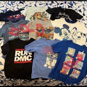 7 Gap and Gap Factory short sleeve shirts 4T